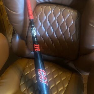 CAT Kids Baseball Bat - Black and Red